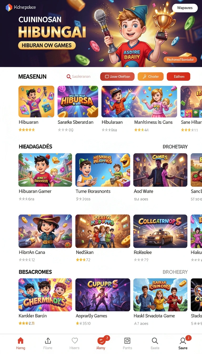 Cuplikan layar menu unduhan fendy188 untuk perangkat Android